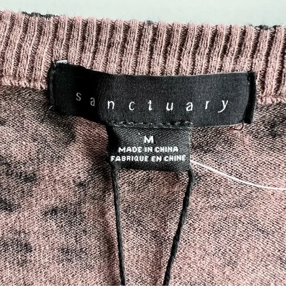 Sanctuary Leopard Print Sweater